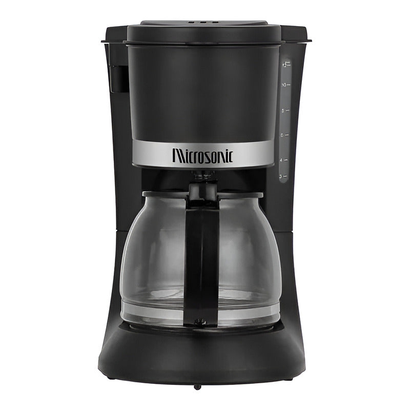 Cafetera Microsonic 12 Tazas 900 Watts Casahogar Color Negro