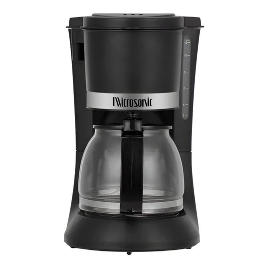 Cafetera Microsonic 12 Tazas 900 Watts Casahogar Color Negro