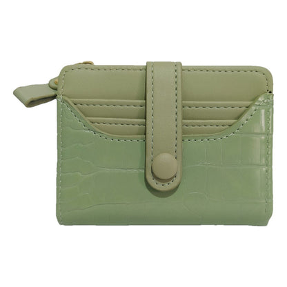 Billetera De Dama Brillante Billeteras Monedero Para Mujeres Verde