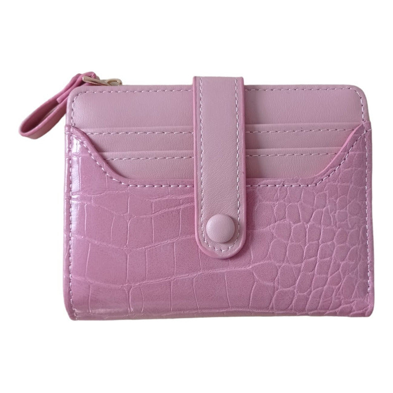 Billetera De Dama Brillante Billeteras Monedero Para Mujeres Rosa