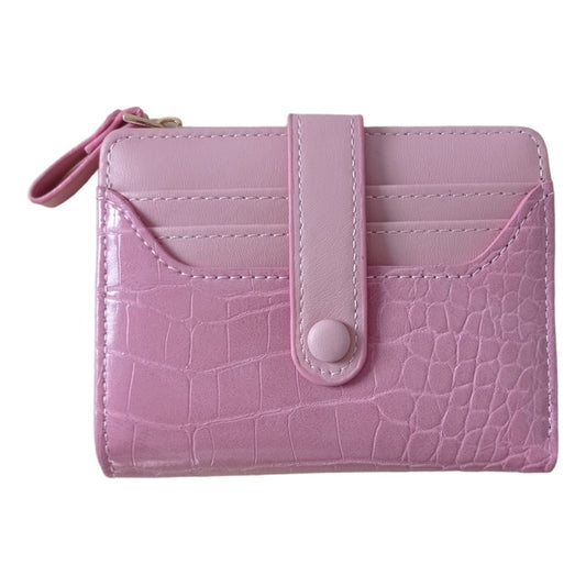 Billetera De Dama Brillante Billeteras Monedero Para Mujeres Rosa