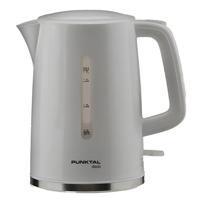 Jarra Eléctrica Punktal Pk-3115jp 1.7 Litros 2200w Color Blanco