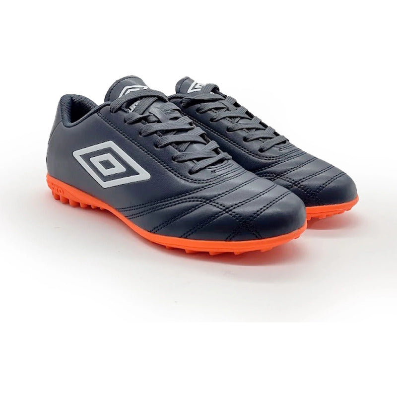 Championes Futbol 5 Umbro Classic Champion F5 Zapato Adulto - Azul - 12 Us
