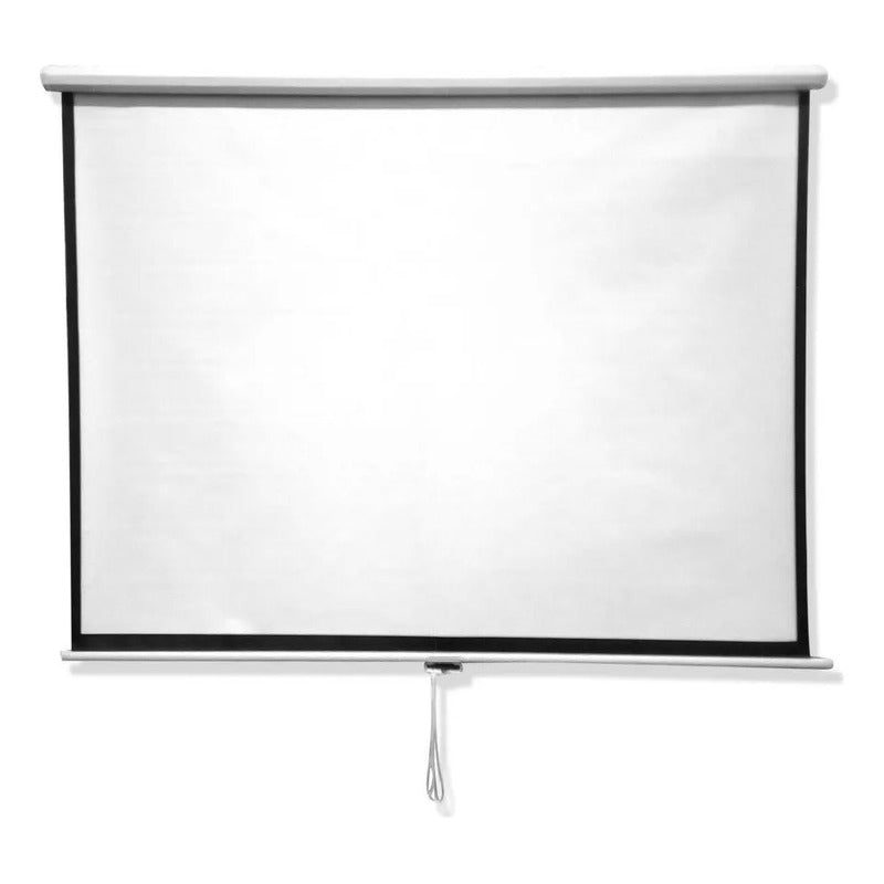 Pantalla Proyector 84 Pulgadas Blanco Mate Oem Backup