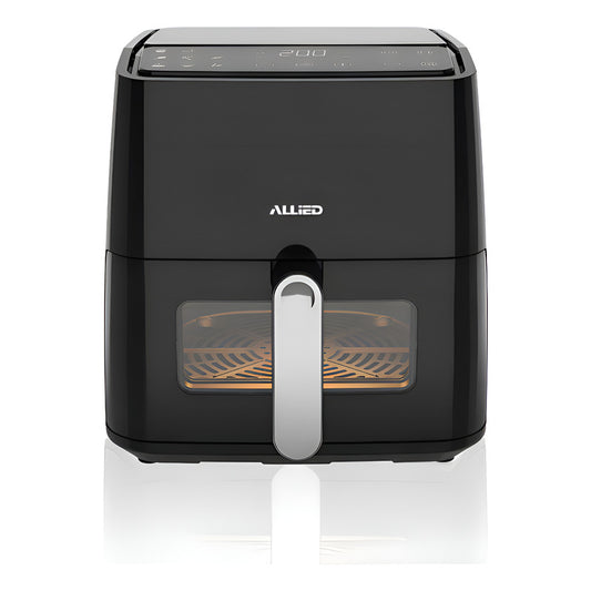 Freidora Sin Aceite Allied Al-afw60 Digital 5 Litros Con Luz Negro