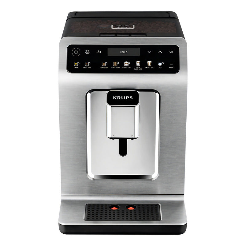 Cafetera Espresso Krups Evidence Super Automática 1450w - Titanio