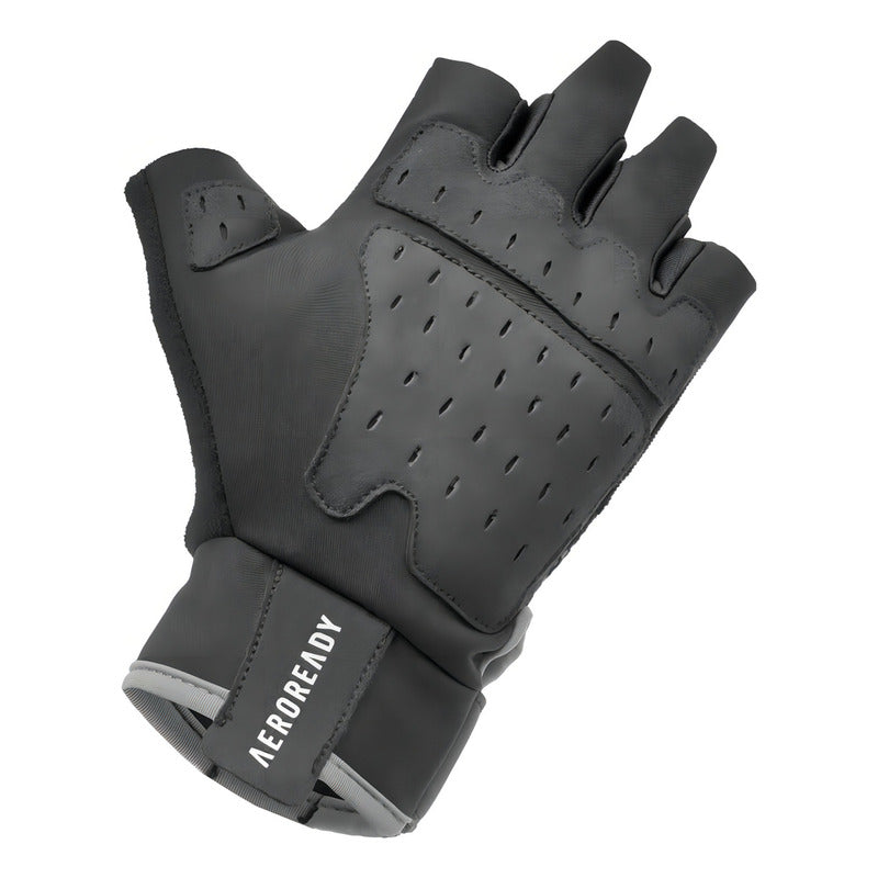Guantes De Entrenamiento adidas Performance Gris Rayado M