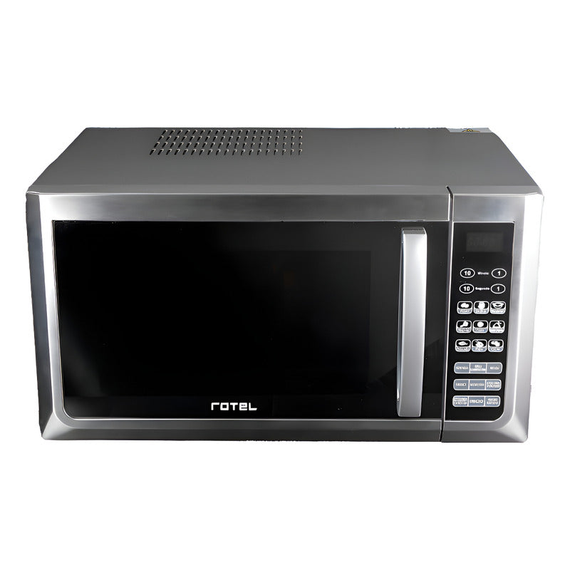 Microondas Digital C/grill Familiar 38l Rotel 1500w Inox