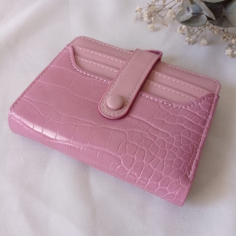 Billetera De Dama Billeteras De Dama Con Monedero Para Mujer Rosa