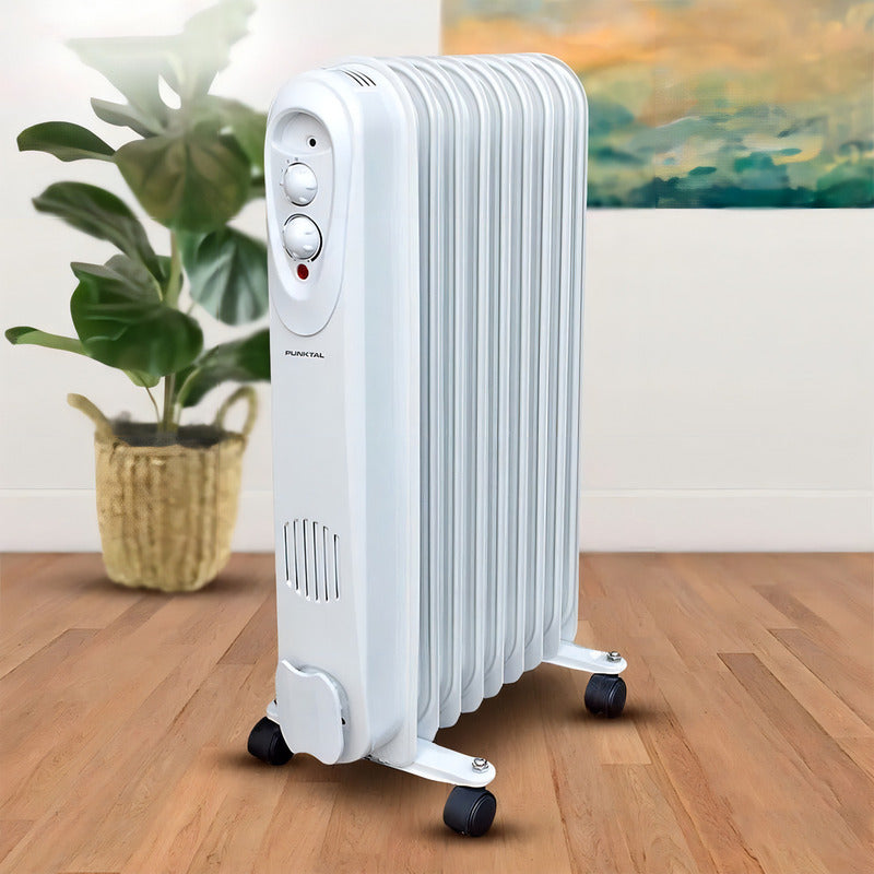 Radiador De Aceite Punktal 9 Elementos 2000 Watts