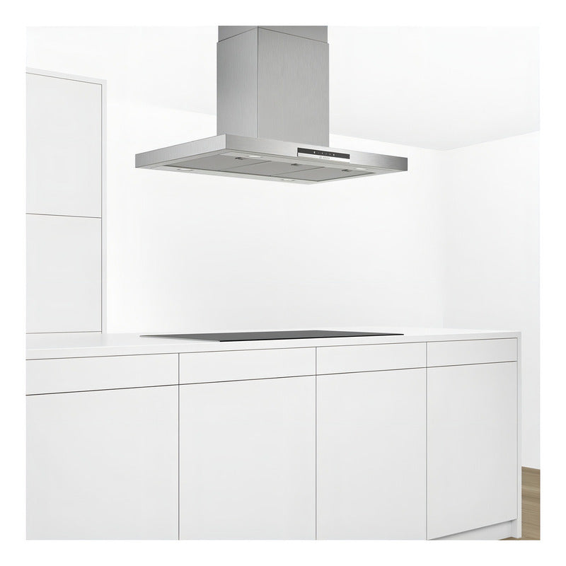 Campana De Isla Bosch 90 Cm Color Acero Inoxidable