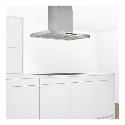 Campana De Isla Bosch 90 Cm Color Acero Inoxidable