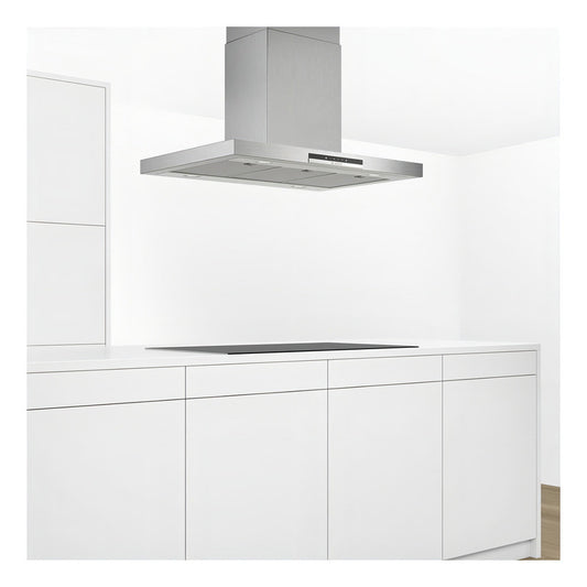 Campana De Isla Bosch 90 Cm Color Acero Inoxidable