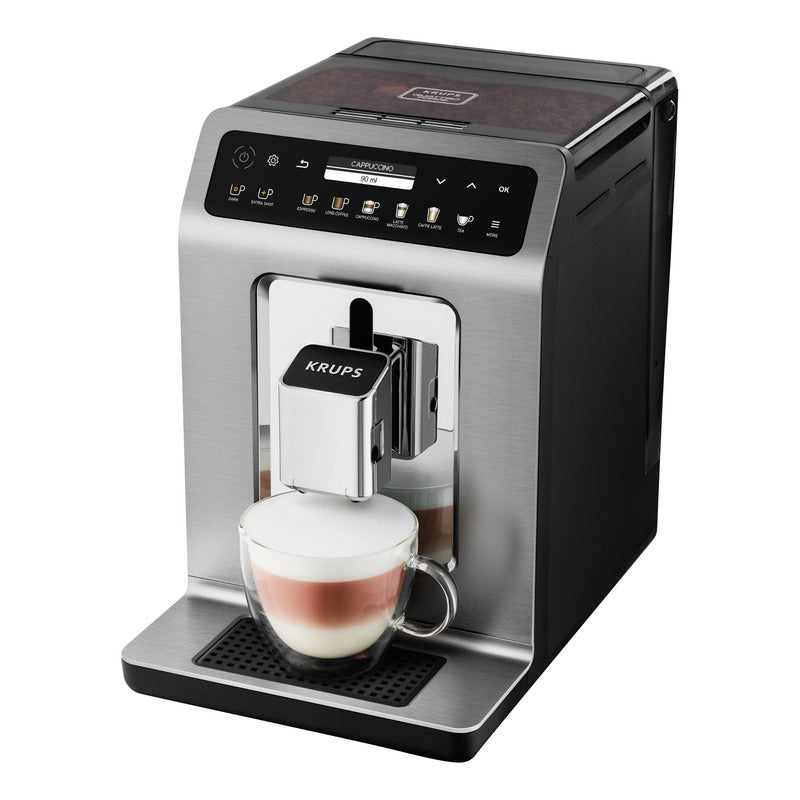 Cafetera Espresso Krups Evidence Super Automática 1450w - Titanio