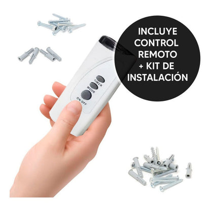 Convector De Pared Futura Fut-cw4501b Con Control Y Timer Blanco