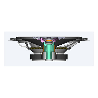 Par De Altavoces Sony Xplod Xs-gtf1639 De 6 Pulgadas Y 45 W Negro