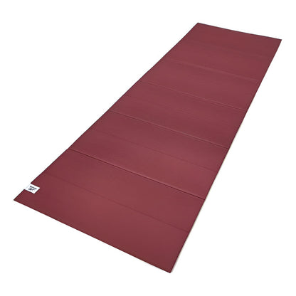 Colchoneta Mat Yoga Ejercicio Reebok Fitness 6 Mm Pilates Color Bordó