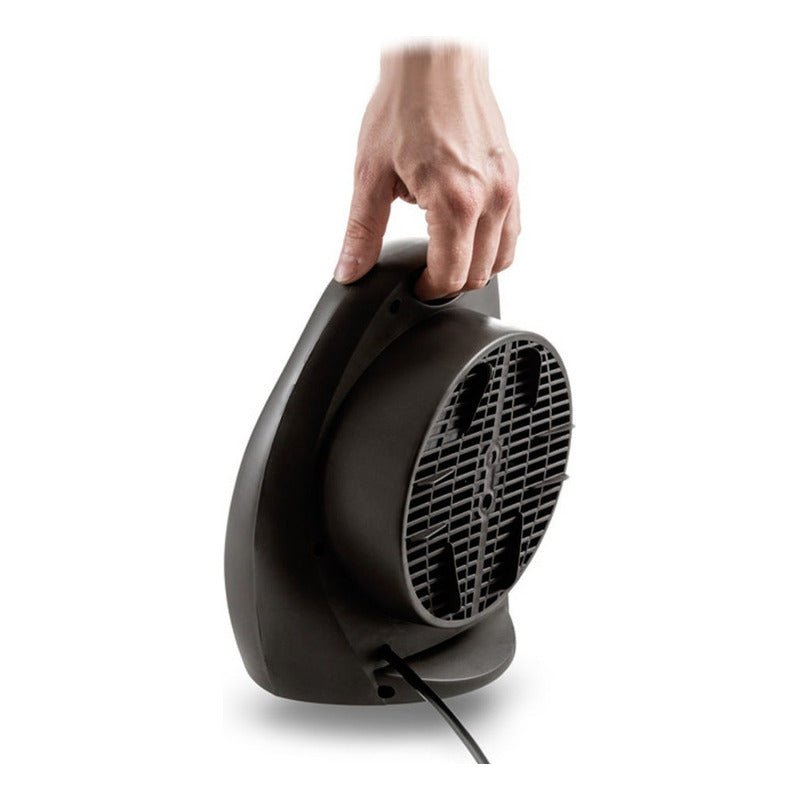 Caloventilador Xion Ajuste Potencia Termostato 1000/2000 W. Color Negro