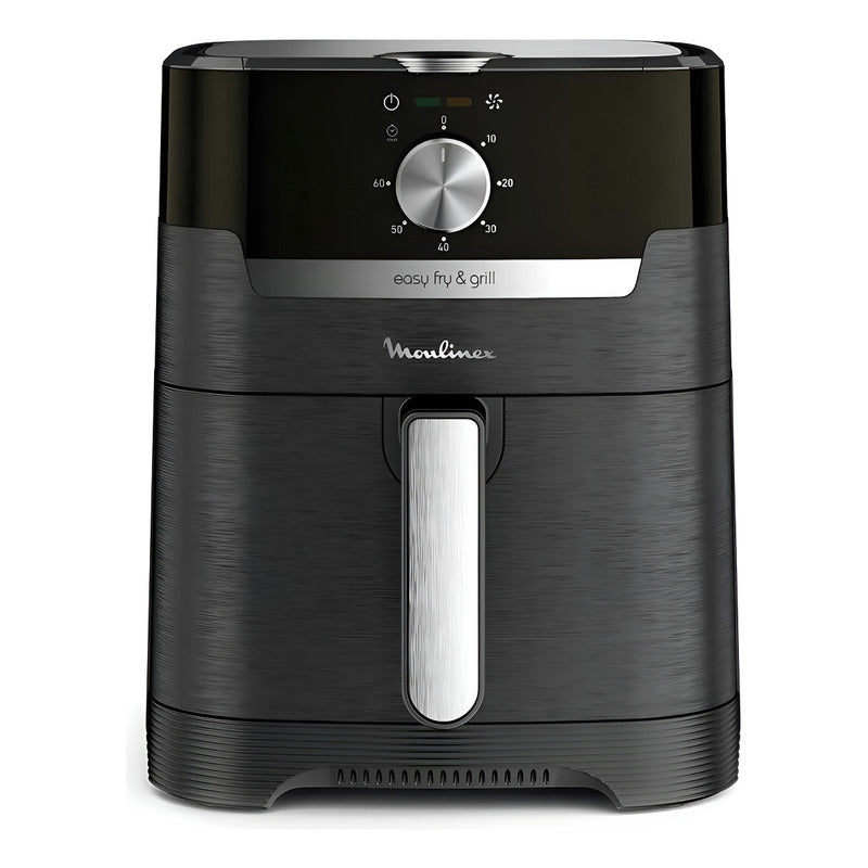Freidora De Aire Moulinex Grill Mecánica 4,2l 1550w Ez501810 Negro