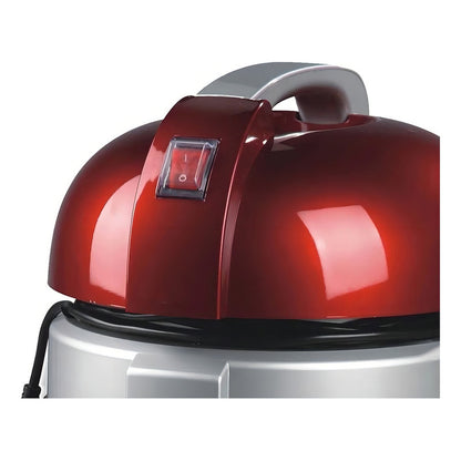 Aspiradora Punktal Profesional Doble Filtro 1600w Color Rojo - Rojo/gris