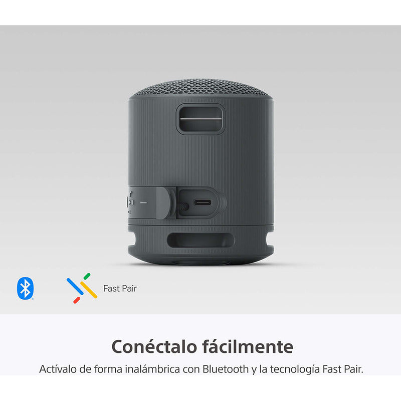 Parlante Inalámbrico Portátil Sony Xb100 Bluetooth Negro
