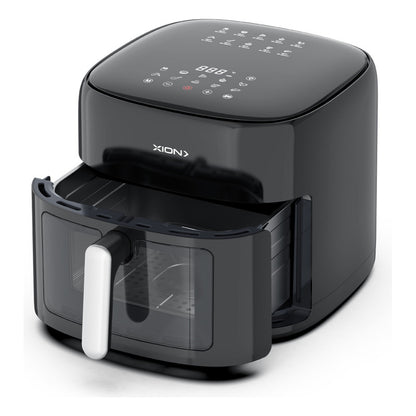 Freidora De Aire Sin Aceite Airfryer Xion 8,8 Litros Xi-fr88 Color Negro