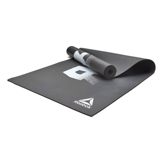 Colchoneta Yoga Mat 4mm Negra Reebok - Negro