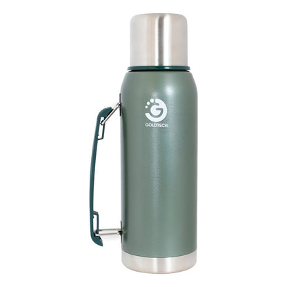 Termo Goldtech Rugged Acero Inoxidable 1 Litro Verde