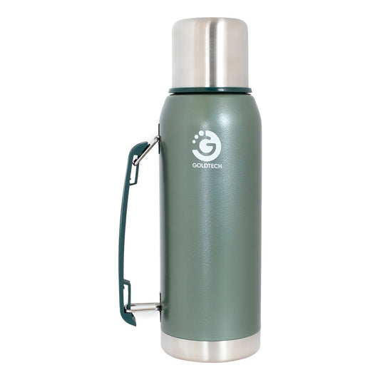 Termo Goldtech Rugged Acero Inoxidable 1 Litro Verde