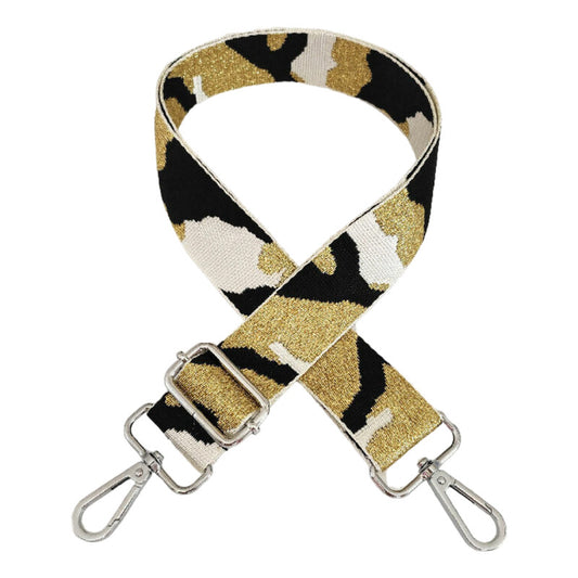 Correas Para Carteras Bandoleras Varios Colores Y Diseños - Dorado