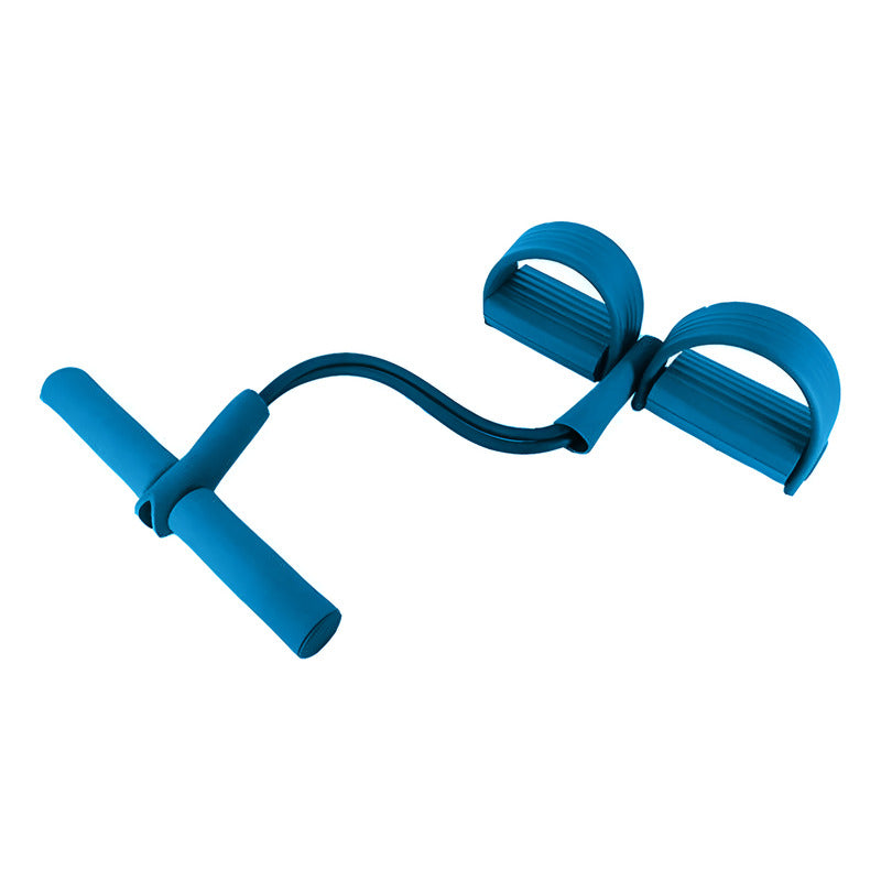 Banda Elástica Con Tensor Con Apoya Pies Celeste