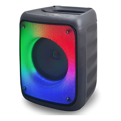 Parlante Portátil Bluetooth Aek S-10608 Fm Rgb Karaoke 20w