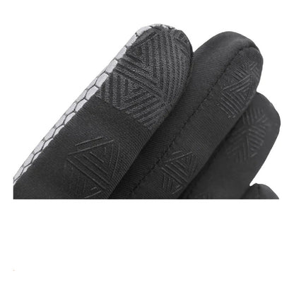 Guantes Térmicos Reflectivos Running Reebok Color Negro - Negro - Xl