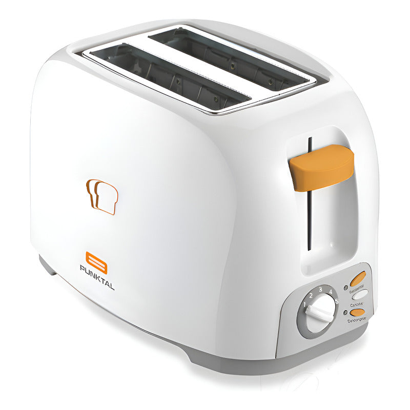 Tostadora De Pan Punktal Doble Bandeja 7 Niveles 800 W - Blanco