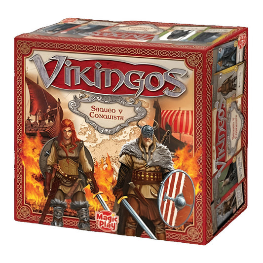 Juego De Mesa En Caja Magic Play Vikingos Saqueo Y Conquista