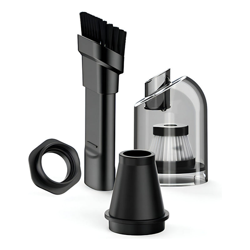 Aspiradora Inalambrica Para Auto Xion A Bateria Portatil 70w - Negro