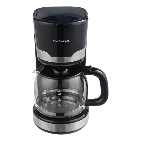 Cafetera De Goteo Futura 10 Tazas 1,5l Color Negro Fut-cg12b - Negro