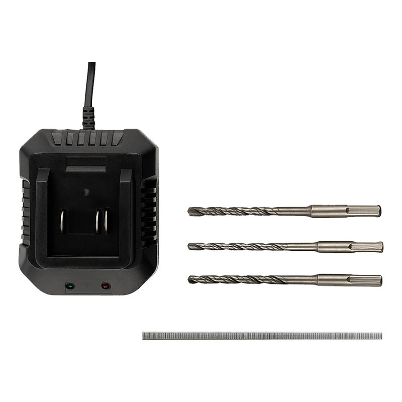 Rotomartillo Inalámbrico 21v Xion Xi-toolrm21 Recargable Negro/verde 50 60 Hz