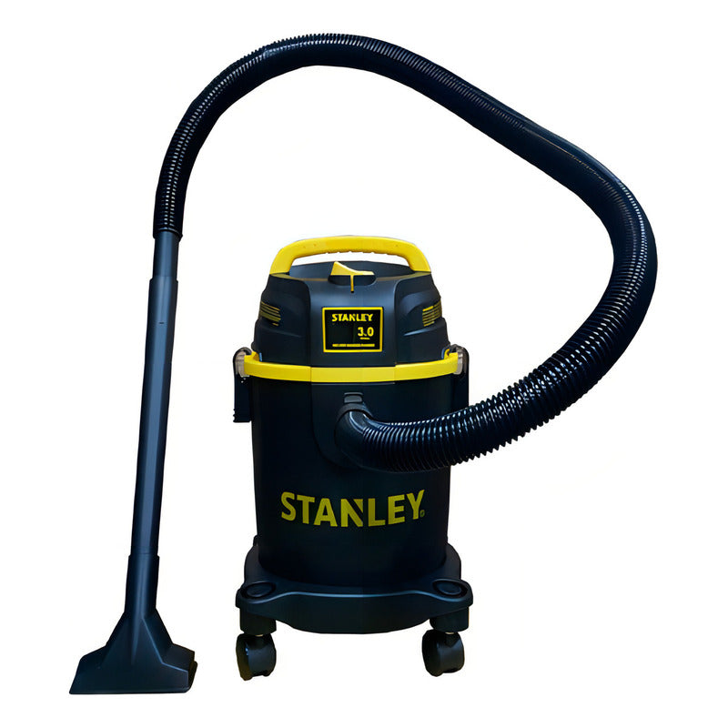Aspiradora Profesional Polvo Y Agua Stanley 11 Lts 3 Hp Negro