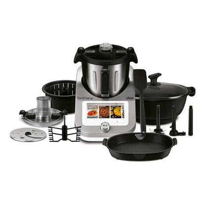 Robot Cocina Inteligente Multifuncion Total Chef Rk7 Ufesa Color Gris