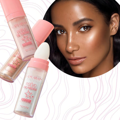 Polvo De Hadas Iluminador Maquillaje Glitter Belleza