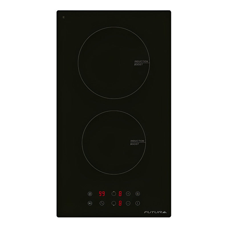 Anafe Eléctrico - Futura Fut-pi2z Color Negro - 2 Hornallas