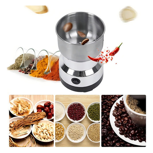 Molinillo Eléctrico De Café Y Granos C/bowl Acero Inox 100gr