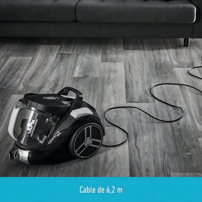 Aspiradora Trineo Rowenta Compact Power Xxl -  550w Negro/gris