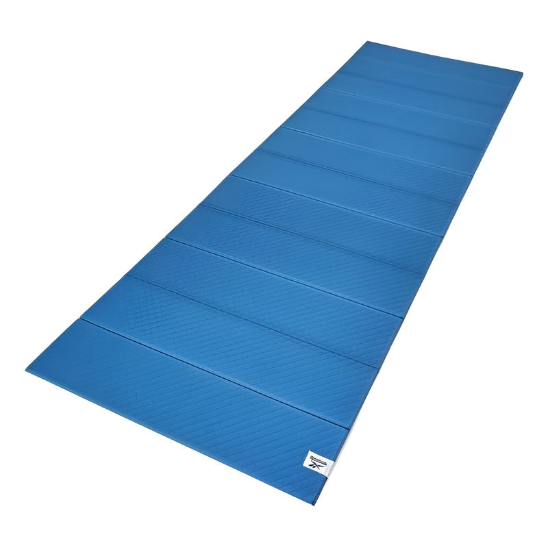 Colchoneta Mat Yoga Ejercicio Reebok Fitness 6 Mm Pilates Azul