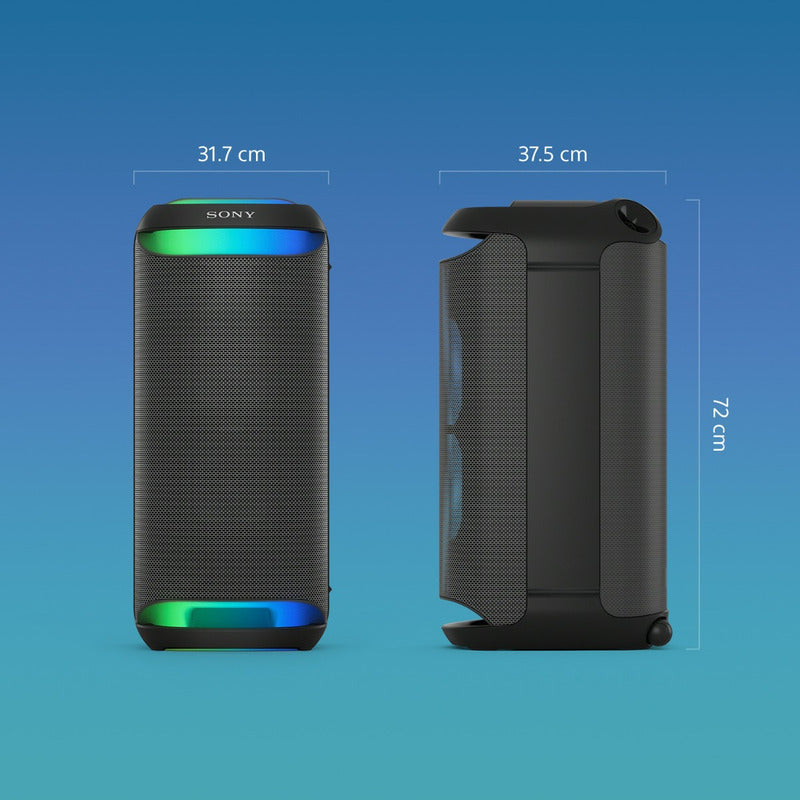 Parlante Bluetooth Inalámbrico Portátil Sony Xv800 Color Negro
