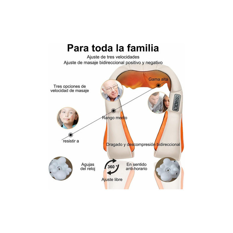Masajeador Para Todo El Cuerpo Monstyle 45cm Jjamq02
