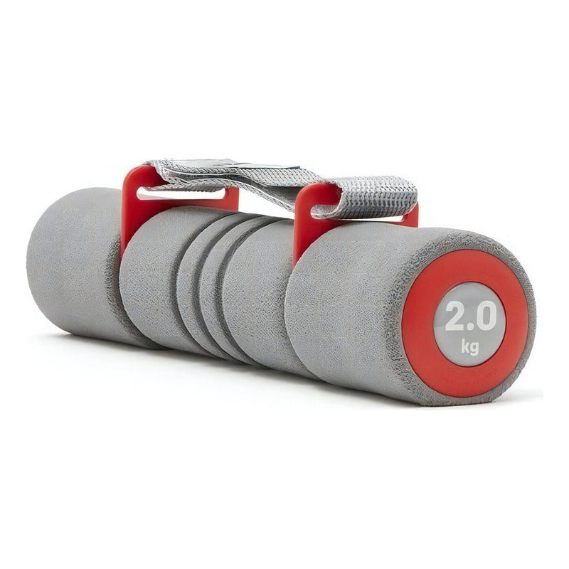Mancuernas Acolchonadas 4kg Reebok Color Gris