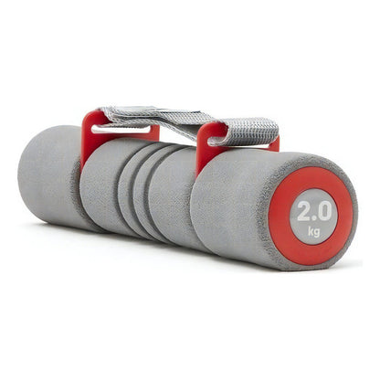 Mancuernas Acolchonadas 4kg Reebok Color Gris