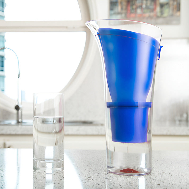 Jarra Con Filtro Purificador De Agua 2500l Dvigi Color Azul - Azul